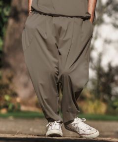 CAMBIO(カンビオ)】Stretch Nylon Balloon Silhouette Easy Pants