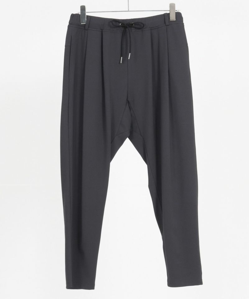 パレオ グレー 専用 CAMBIO(カンビオ)】Ripple Cut sew Relax Tapered Pants
