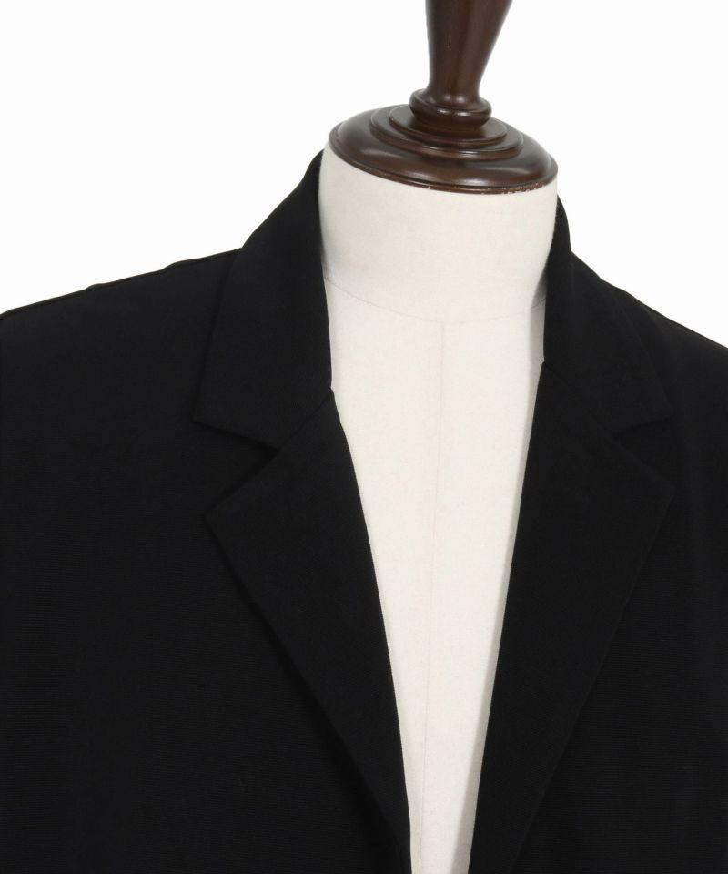 CAMBIO(カンビオ)】Ripple Cut sew 3-4 Sleeve Jacket 半端袖