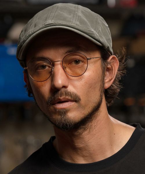 【CAMBIO(カンビオ)】Powder Touch Garment Wash Hunting Cap ハンチング帽(NF-251-BO020)