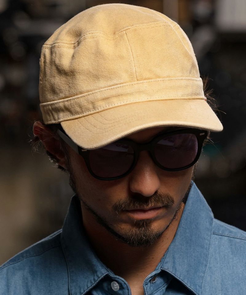 新品 CAMBIO カンビオ キャスケット ワーク キャップ RRL 帽子 CAMBIO(カンビオ)】Garment Wash Work Cap ワークキャップ(NF