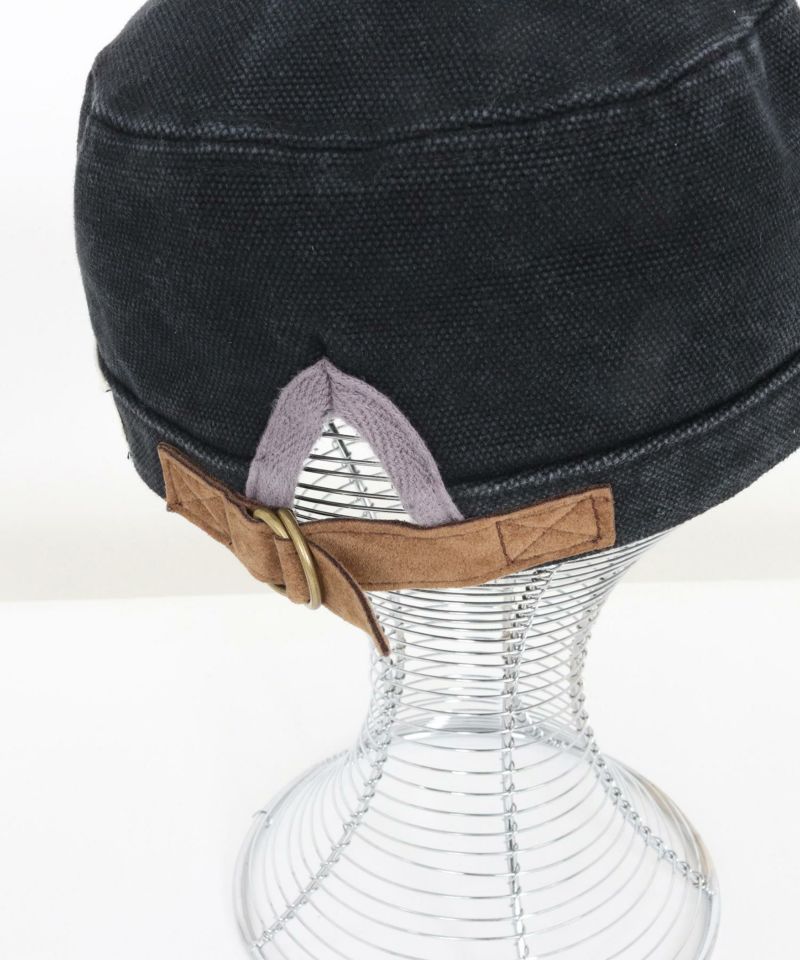 CAMBIO(カンビオ)】Garment Wash Work Cap ワークキャップ(NF