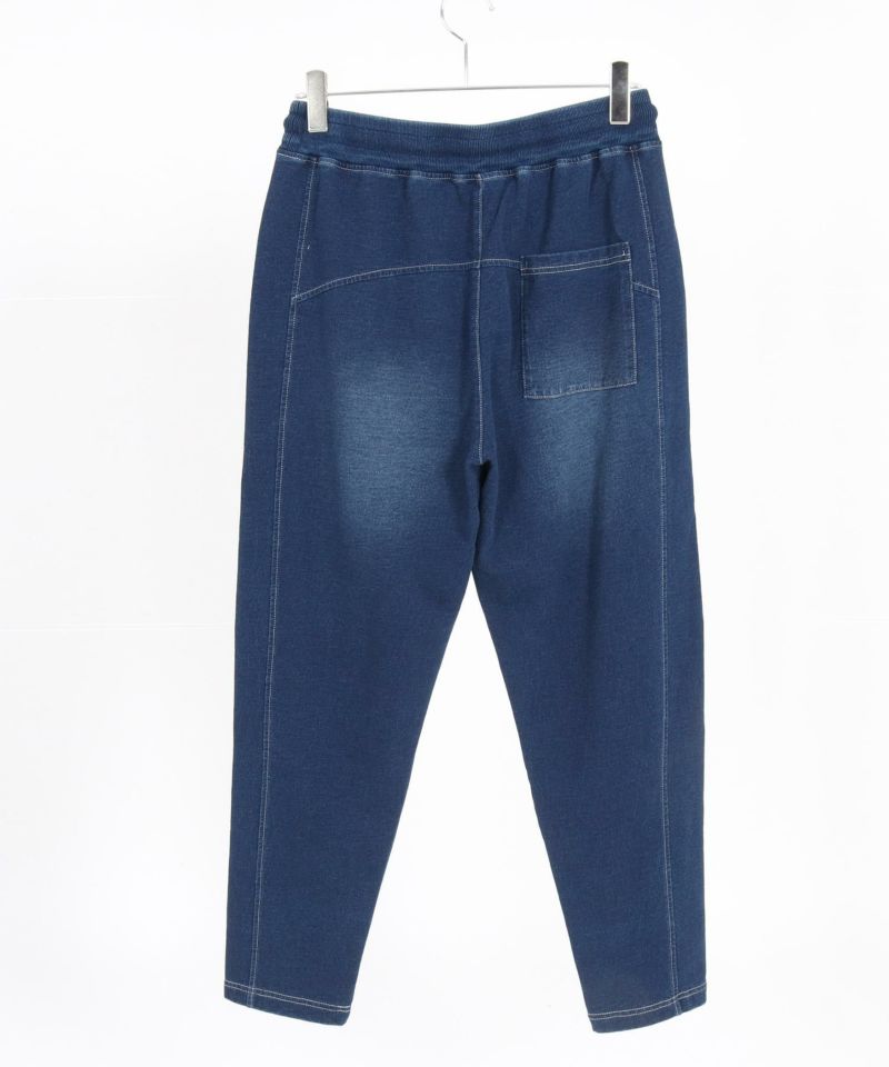 １着でも送料無料 CAMBIO(カンビオ)】Indigo Sweat スウェットタック Pants Tuck メンズウェア