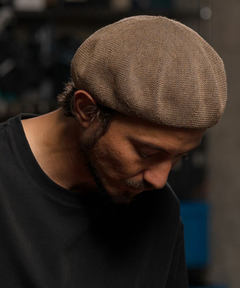楽天市場】【CAMBIO(カンビオ)】Cotton Linen Thermo Beret