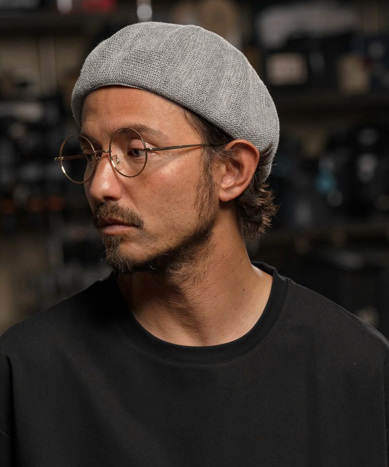CAMBIO 帽子 Linen Thermo Beret ベレー帽 一部カラー予約販売7月下旬～8月上旬入荷】【CAMBIO(カンビオ