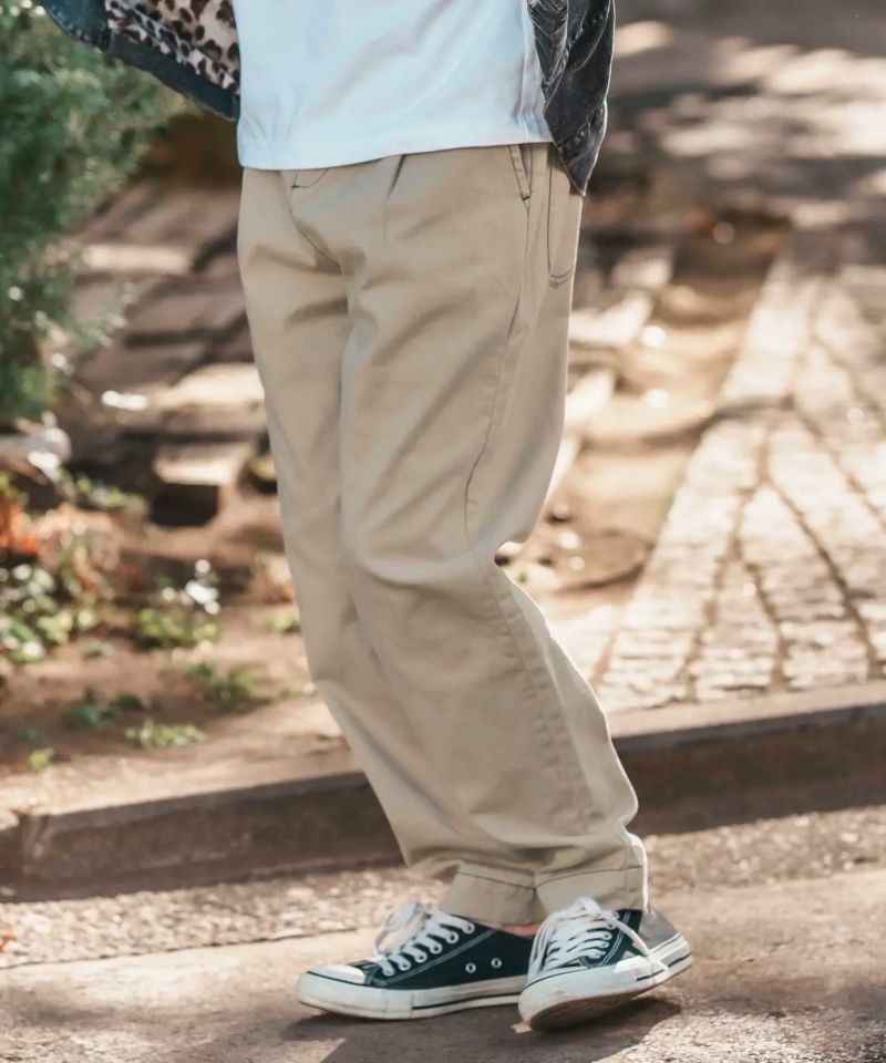 パンツ PABLO VINCI  Oiled chino trousers PABLO VINCI Oild chino pants オイルドチノパンツ L パンツ