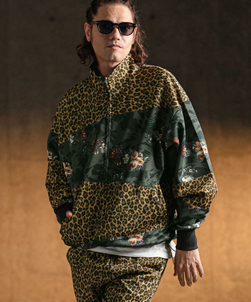 GLIMCLAP(グリムクラップ)】Track jacket-Ver. color pattern
