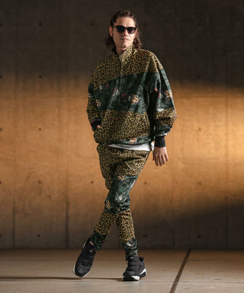 GLIM CLAP ジャケット GLIMCLAP(グリムクラップ)】Track jacket-Ver. color pattern