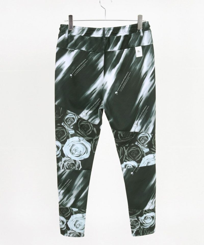 GLIMCLAP ペイズリーパンツ GLIMCLAP(グリムクラップ)】Tight fit track pants-Ver