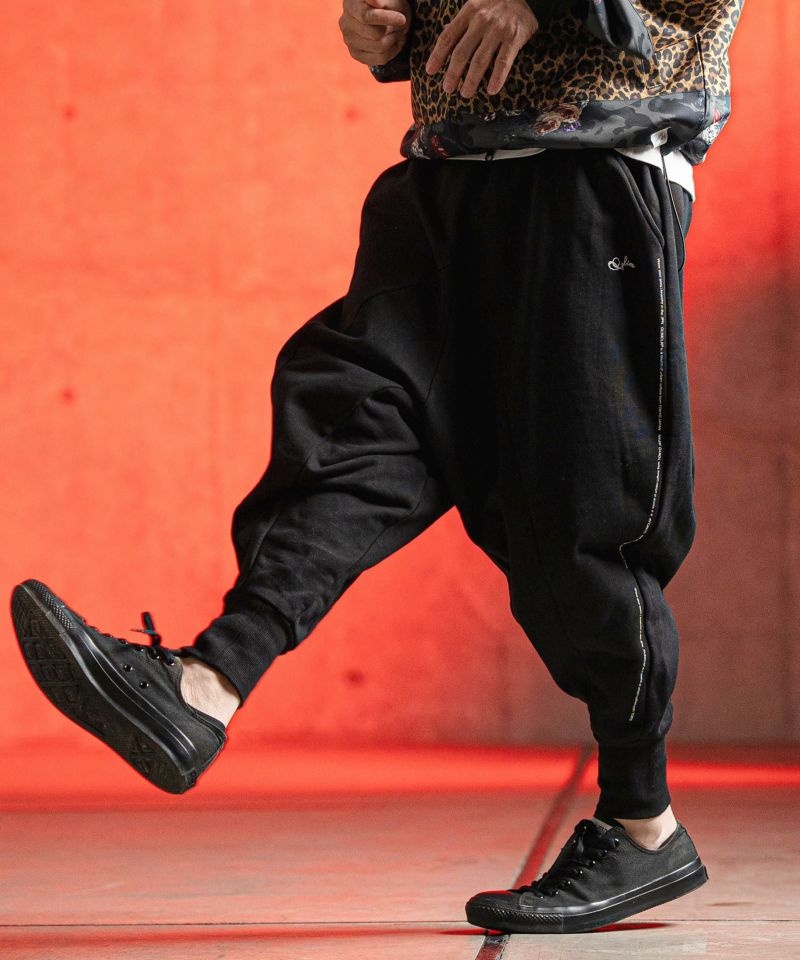 GLIMCLAP(グリムクラップ)】Sarouel & jogger sweatpants