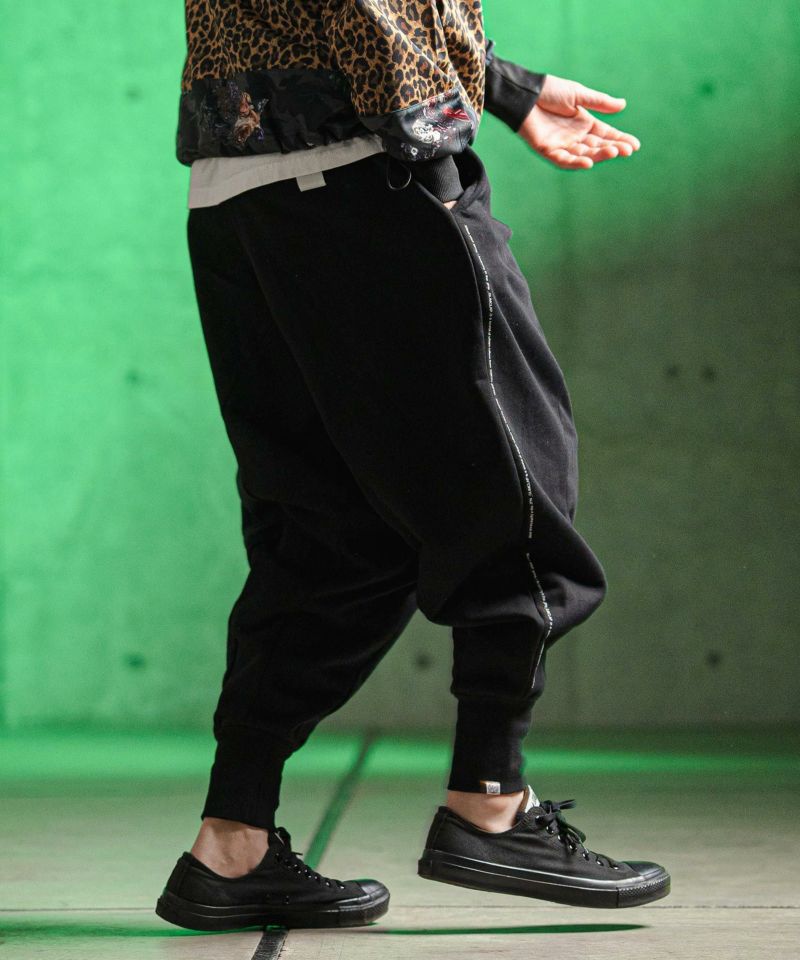 GLIMCLAP(グリムクラップ)】Sarouel & jogger sweatpants