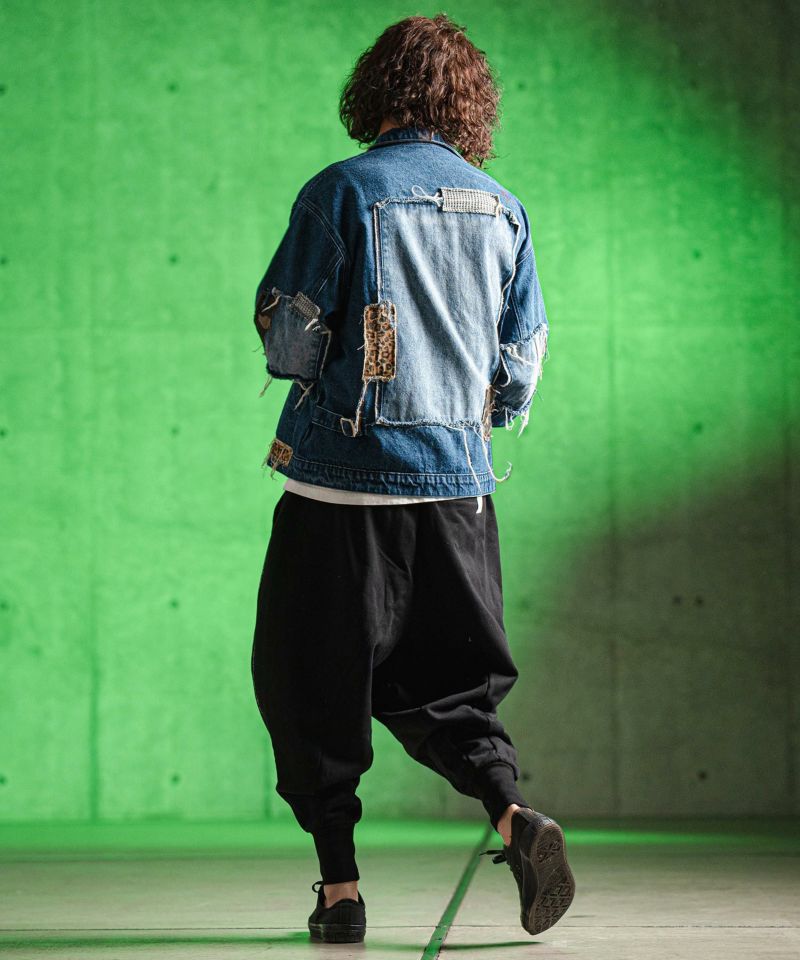 GLIMCLAP(グリムクラップ)】Sarouel & jogger sweatpants