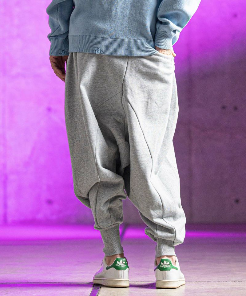 GLIMCLAP(グリムクラップ)】Sarouel & jogger sweatpants