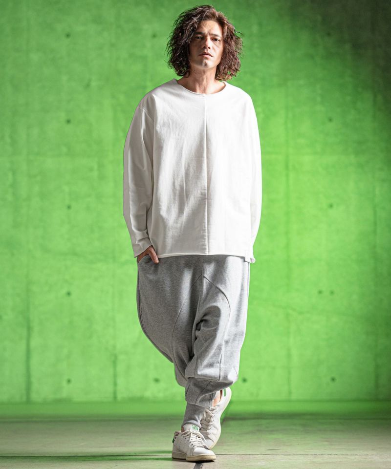 GLIMCLAP(グリムクラップ)】Sarouel & jogger sweatpants