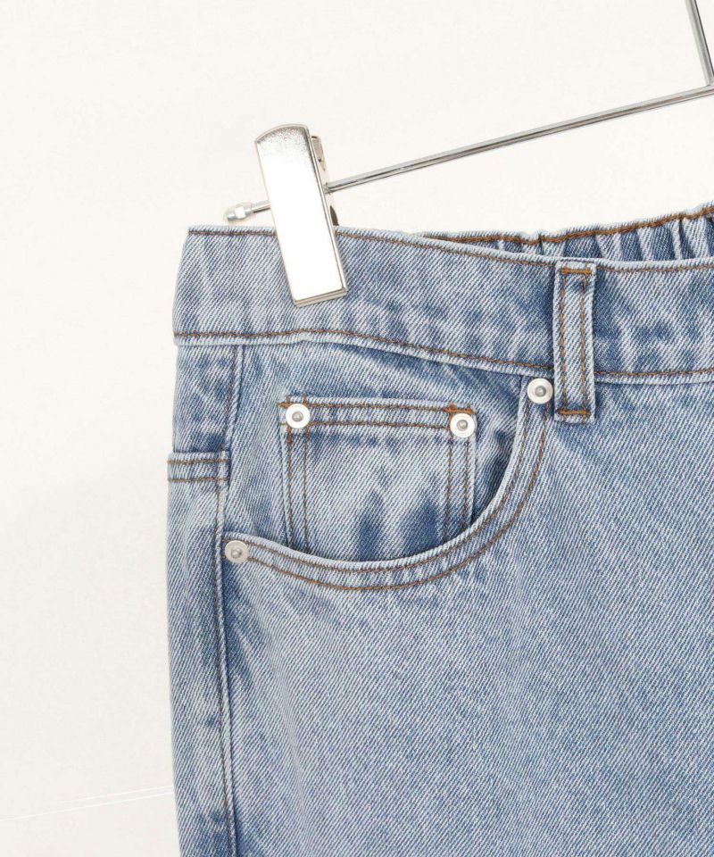 GLIMCLAP(グリムクラップ)】 Distressed denim pants デニム