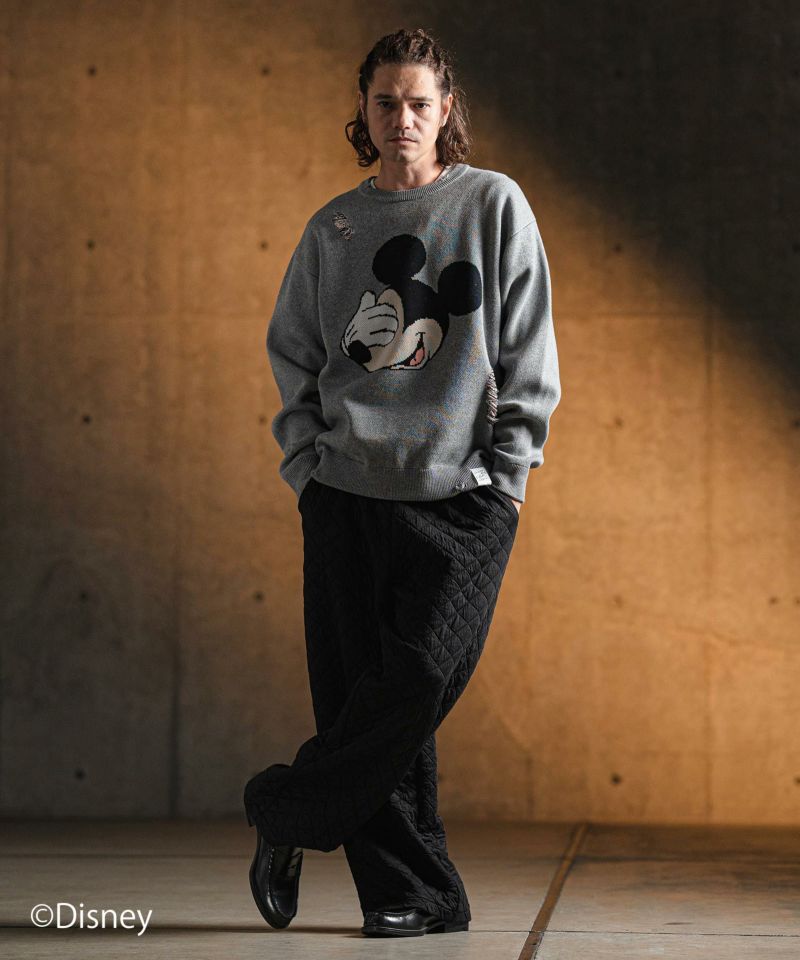 50%OFF【GLIMCLAP(グリムクラップ)】Jacquard cotton fabric sweater