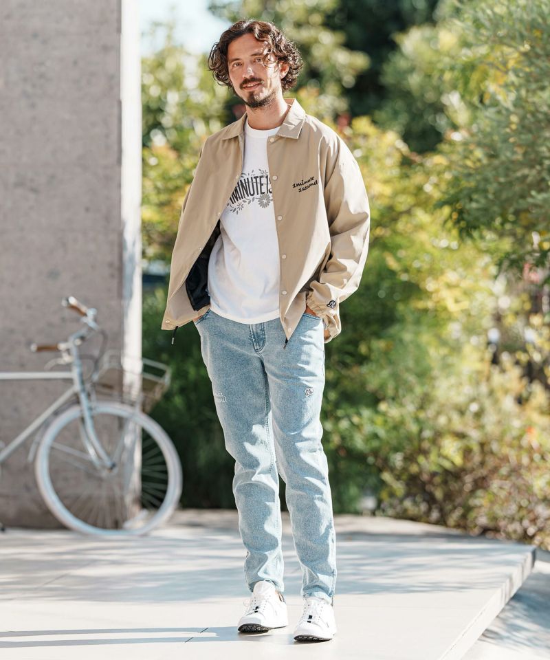 1minute 1second(ワンミニットワンセカンド)】coach jacket with