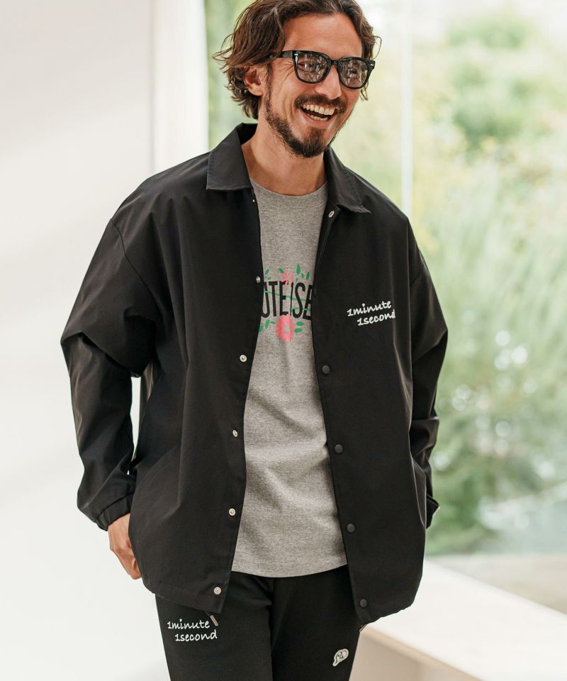 1minute 1second(ワンミニットワンセカンド)】coach jacket with