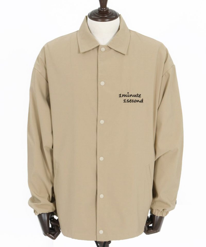 1minute 1second(ワンミニットワンセカンド)】coach jacket with