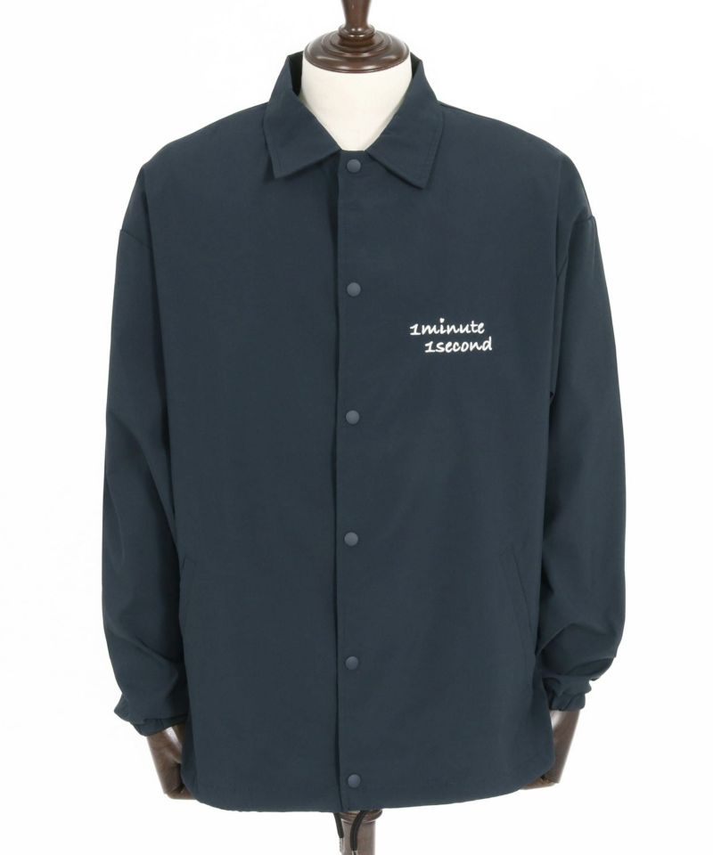 1minute 1second(ワンミニットワンセカンド)】coach jacket with