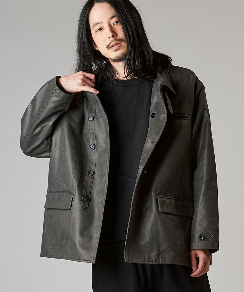 30%OFF【NO ID.(ノーアイディー)】ﾀﾞﾌﾞﾙﾌﾞﾚｽﾄBIGﾜｰｸJKT