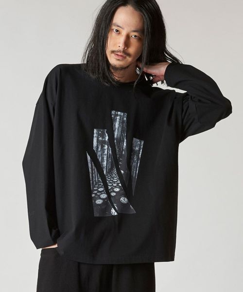 50%OFF【NO ID.(ノーアイディー)】ClockﾌﾟﾘﾝﾄBIG-PO プルオーバー(456006-952T)