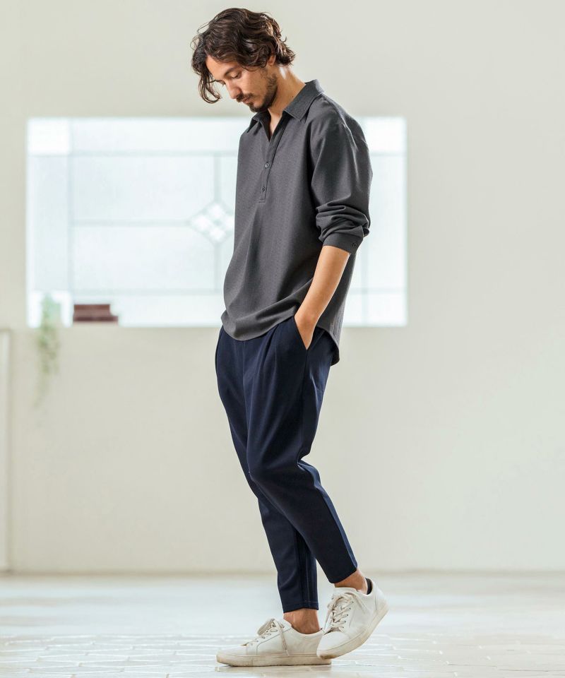 445arkさま 専用 Magine(マージン)】Tricot Mesh Darts Design Tapered Pants