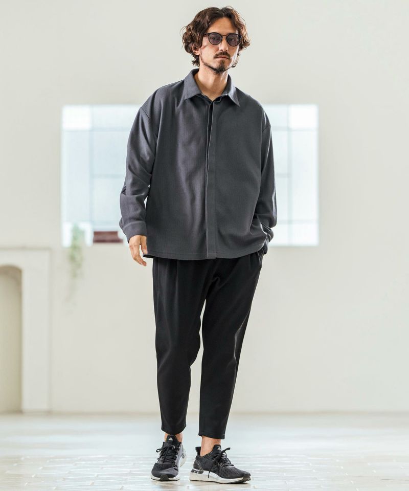 445arkさま 専用 Magine(マージン)】Tricot Mesh Darts Design Tapered Pants