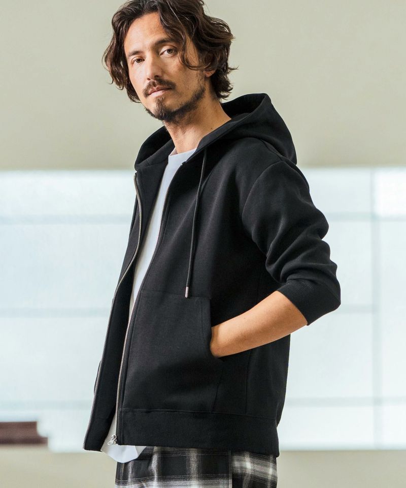 Magine(マージン)】Fraise Stitch 3-4 Sleeve Zip Up Hoodie ジップ