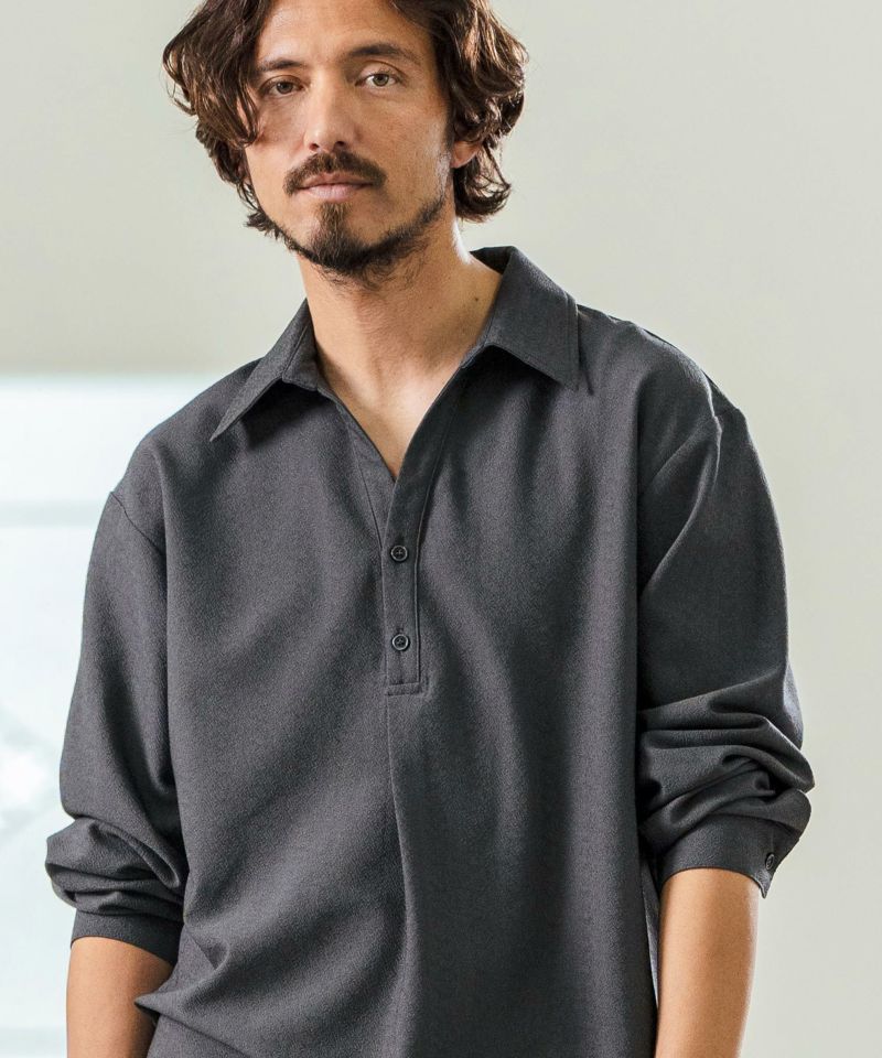 Magine(マージン)】Skipper & Pullover Design Long Sleeve shirts