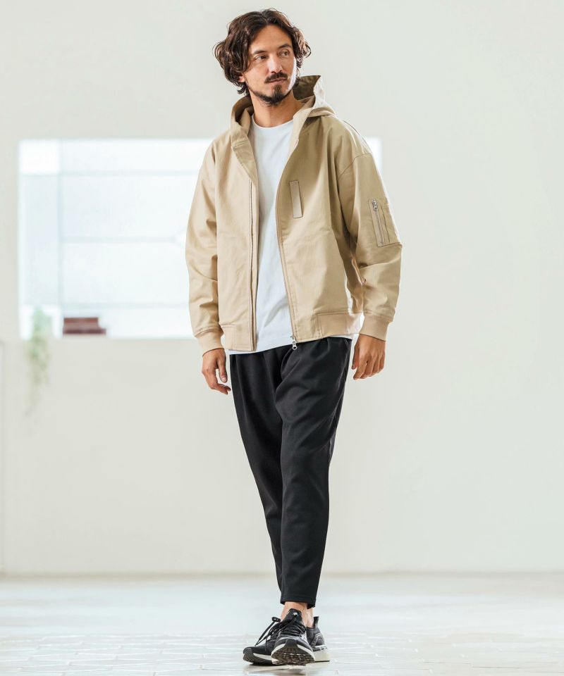 バイヤー厳選用品 Magine(マージン)】Cotton Hooded Fabric Stretch Jacquard ジャケット・アウター