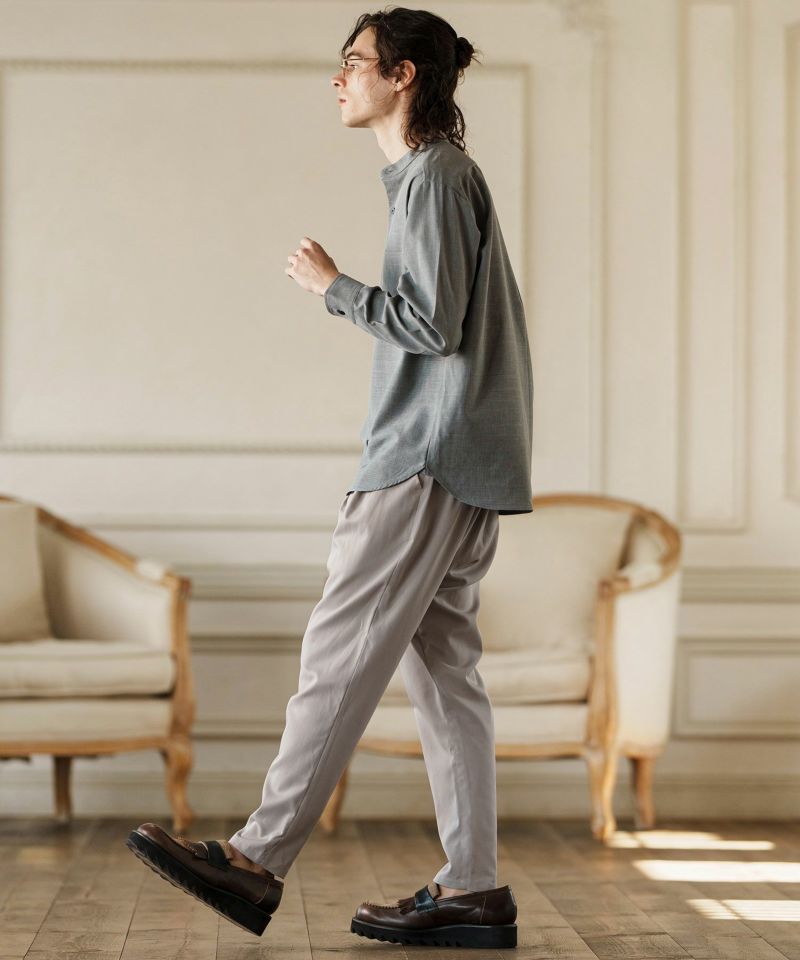 CAMBIO(カンビオ)】Two Tuck Sarrouel Slacks サルエルパンツ