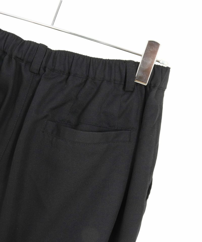 パンツ ATTACHMENT WOGABARDINE SARROUEL TROUSERS CAMBIO(カンビオ)】Denim Like Drape Sarrouel Pants サルエル