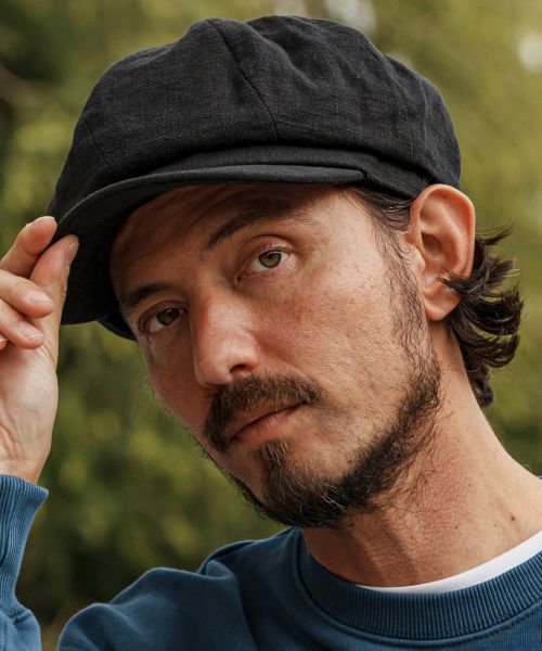 【CAMBIO(カンビオ)】Cotton Linen Casquette キャスケット(NF-251-BO010)