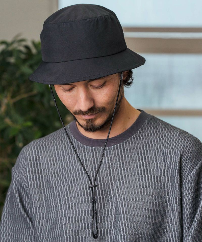 CAMBIO(カンビオ)】Packable Waterproof Bucket Hat バケット
