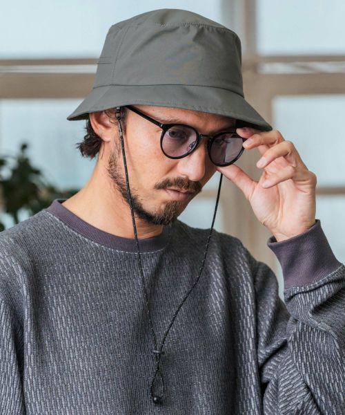 【CAMBIO(カンビオ)】Packable Waterproof Bucket Hat バケットハット(NF-251-BO016)