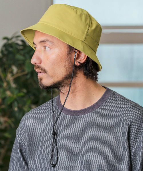 【CAMBIO(カンビオ)】Packable Waterproof Bucket Hat バケットハット(NF-251-BO016)