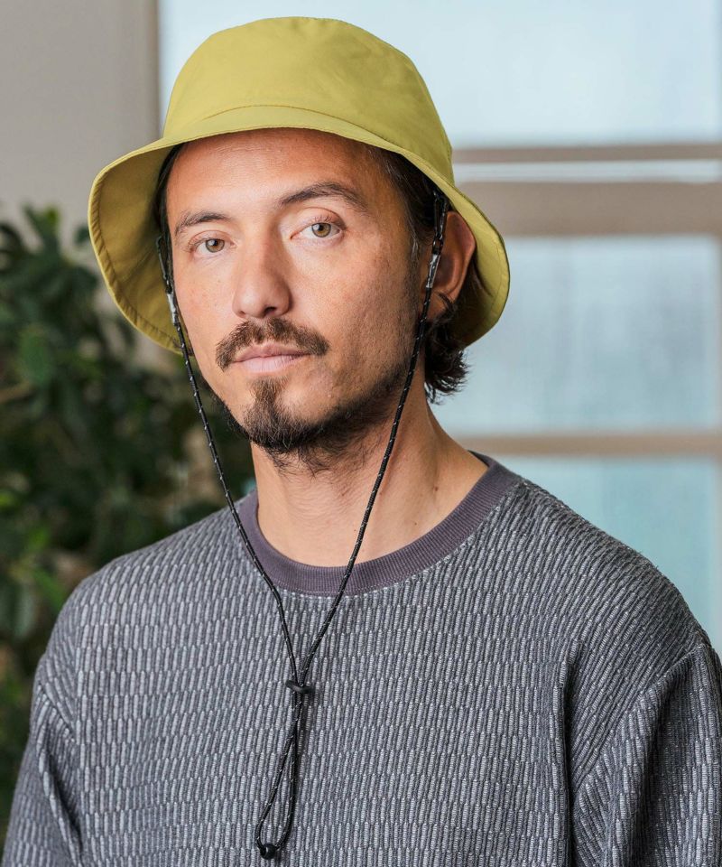 METEO 帽子 CAMBIO(カンビオ)】Packable Waterproof Bucket Hat バケット