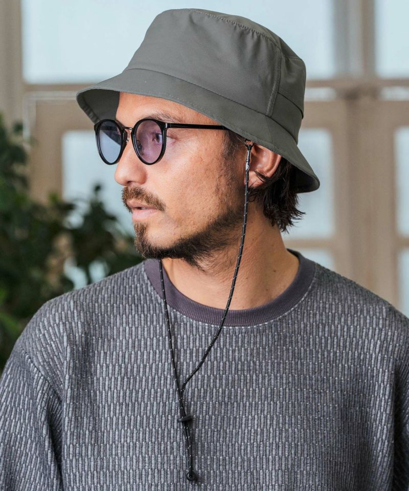 us swanepoelハット CAMBIO(カンビオ)】Packable Waterproof Bucket Hat バケット