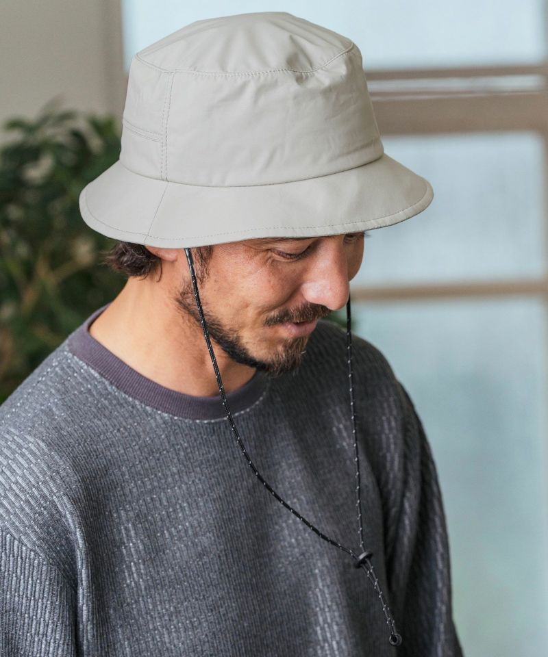 UNI SPLIT BUCKETHAT 新品タグ付き しま UNI SPLIT BUCKETHAT
