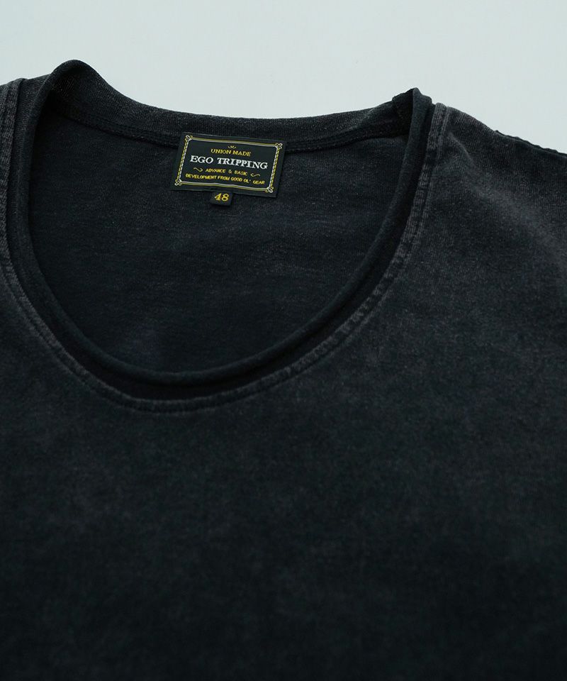 トップス EGO TRIPPING CUTOFF TEE EGO TRIPPING エゴトリッピング / CREWNOT TEE crock フェードT