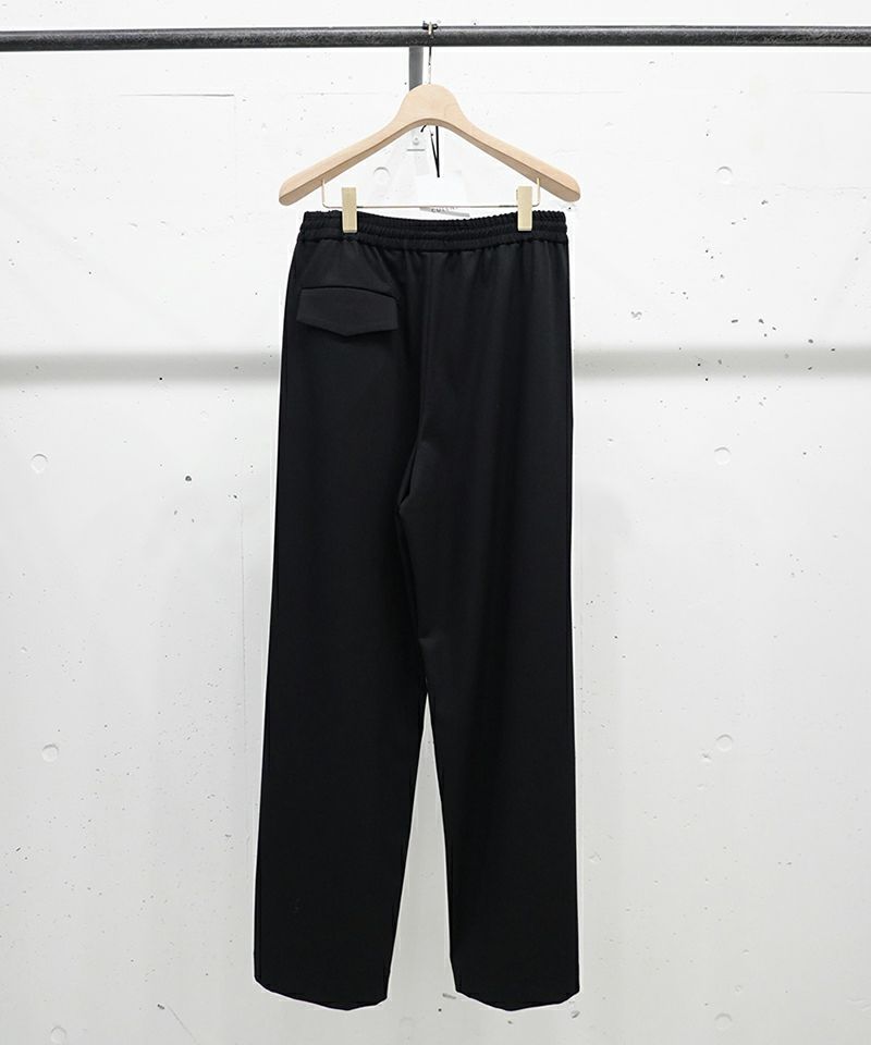 CULLNI 23-SS-011 ワイドパンツ 30%OFF【CULLNI(クルニ)】Wool Gaberdine 1Tuck Wide Pant