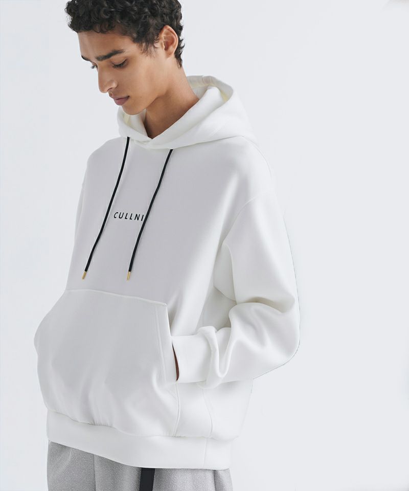 CULLNI(クルニ)】CULLNI Logo Embroidery Hoodie プルオーバーフーディ 