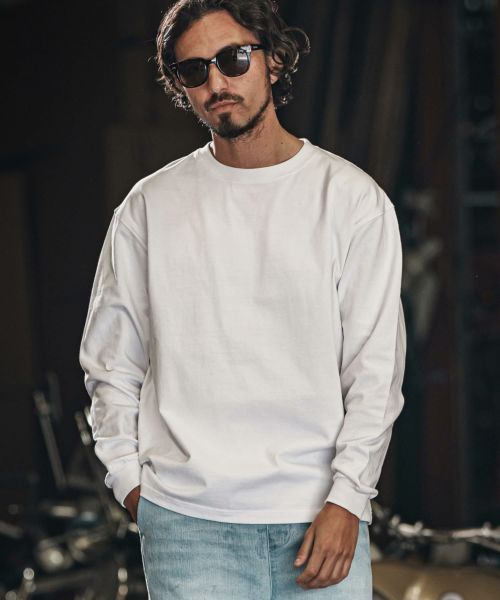 【wjk reluxe】heavy weight long sleeve cut sew ロンT(WR25S-21)