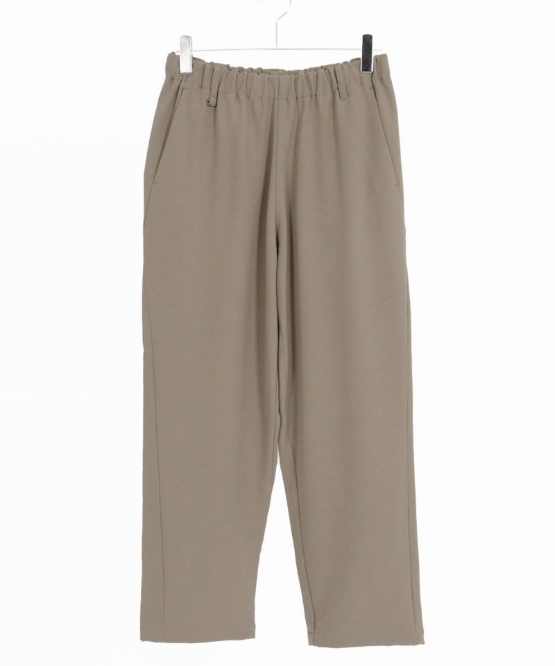 CAMBIO(カンビオ)】裾絞りワイドシルエットイージーパンツ | CAMBIO