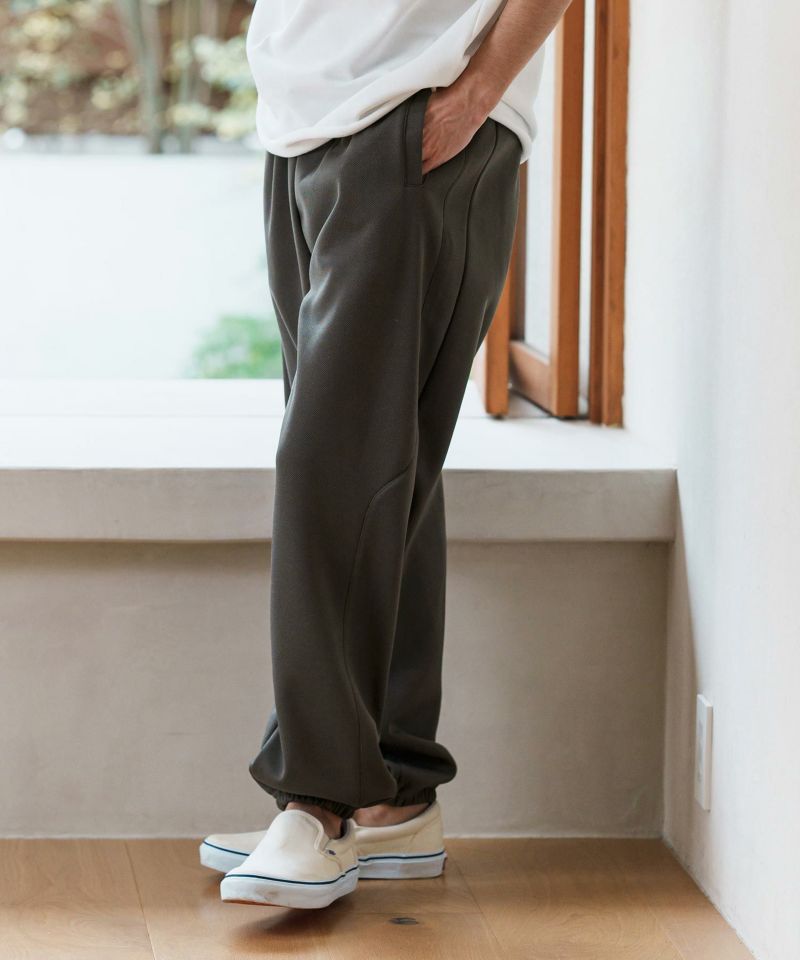 新品☆CAMBIO テーパードパンツ　ジョガーパンツ　グレー　S＊QF 50%OFF【CAMBIO(カンビオ)】Cotton Tie dye Pants ジョガー