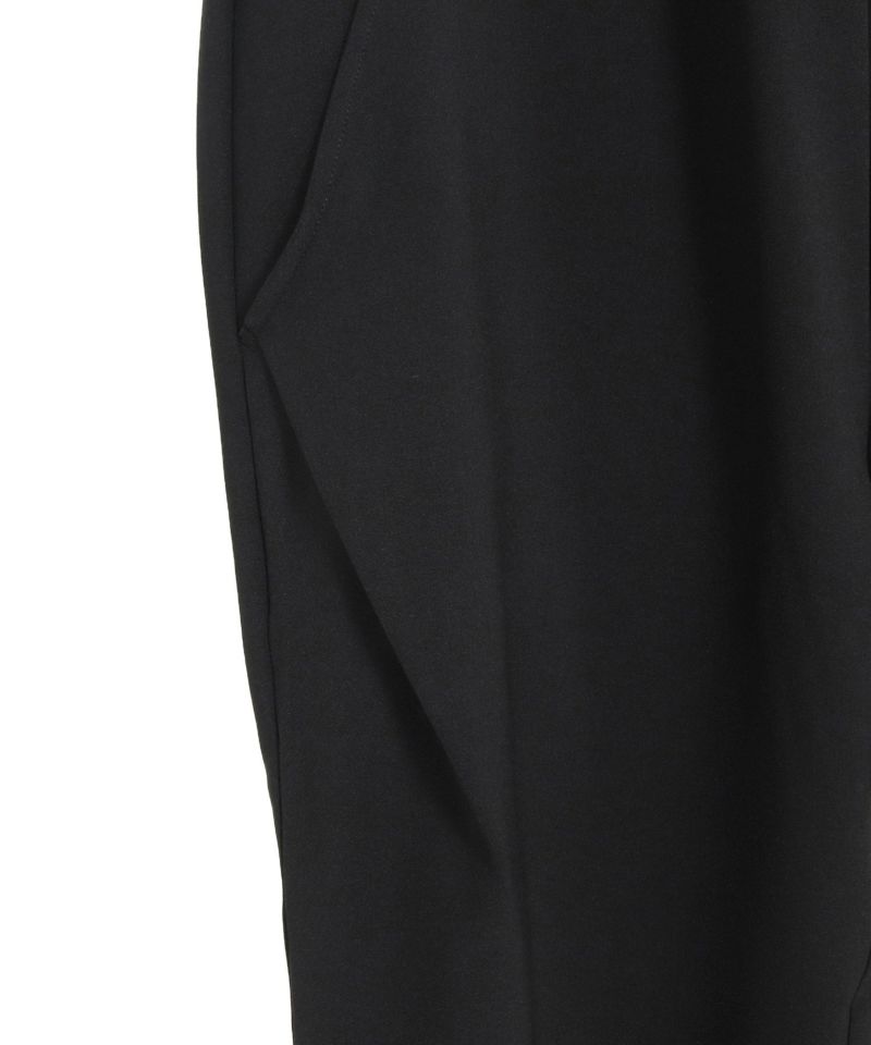 CAMBIO(カンビオ)】ストレッチサルエルテーパードパンツ