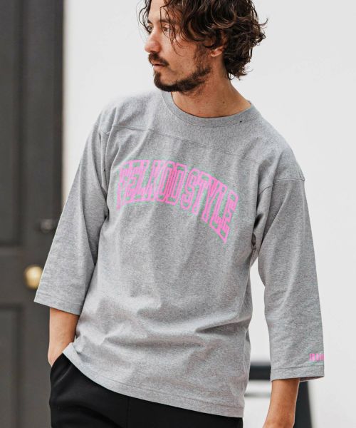【felkod(フィルコッド)】Dry touch Relax Silhouette Fott Ball Print Tee Tシャツ(F25S240)