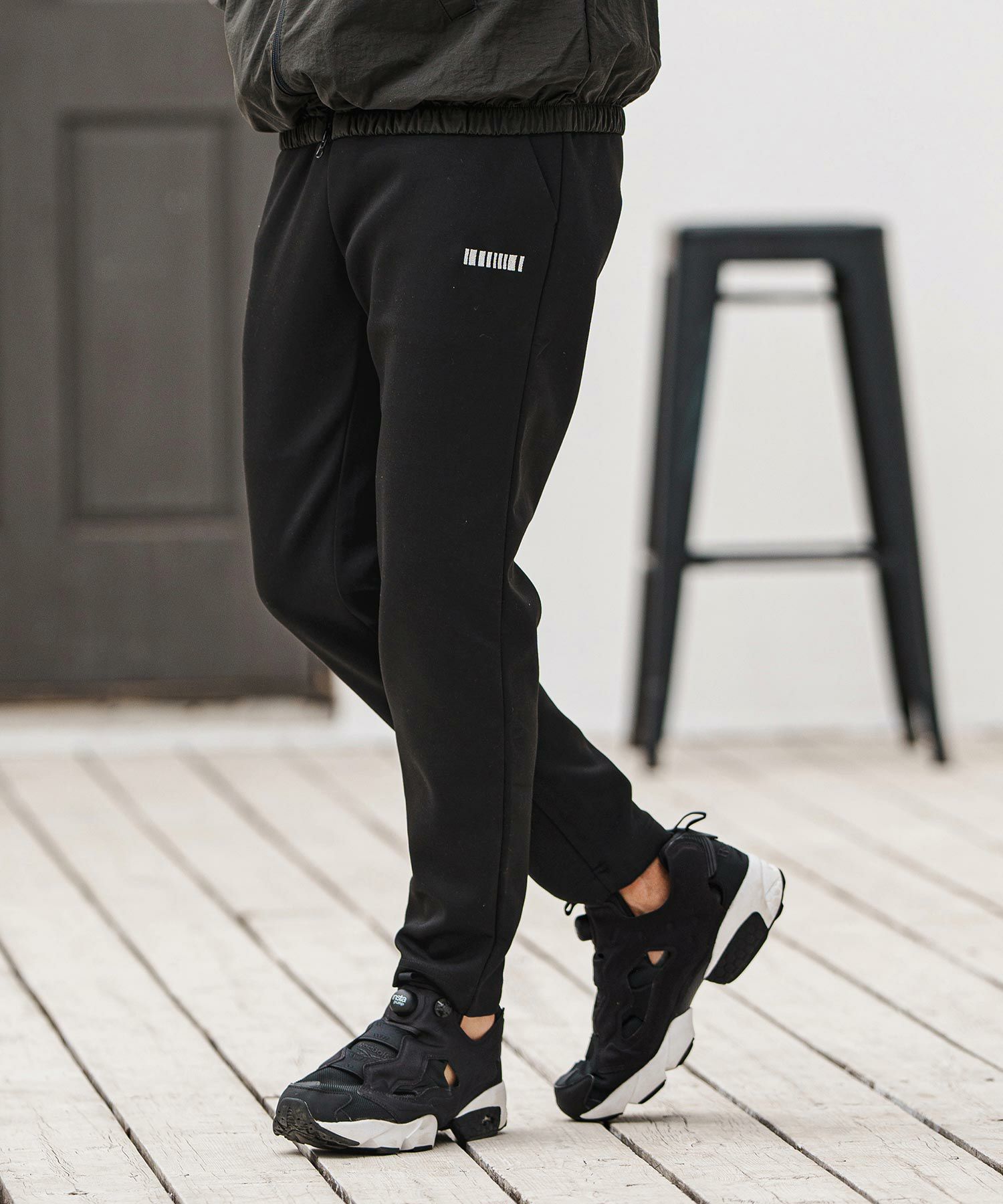 black x white