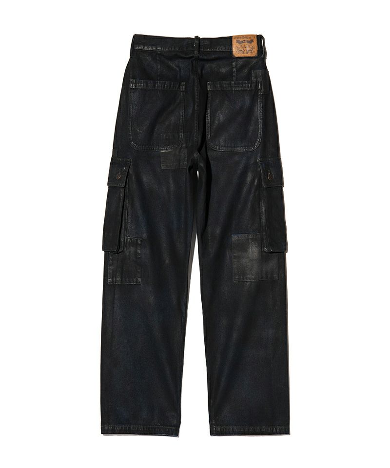 glambグラム　Unpluggedアンプラグド cargo パンツ　ブラック glamb(グラム)】Unplugged Cargo Denim アンプラグドカーゴ